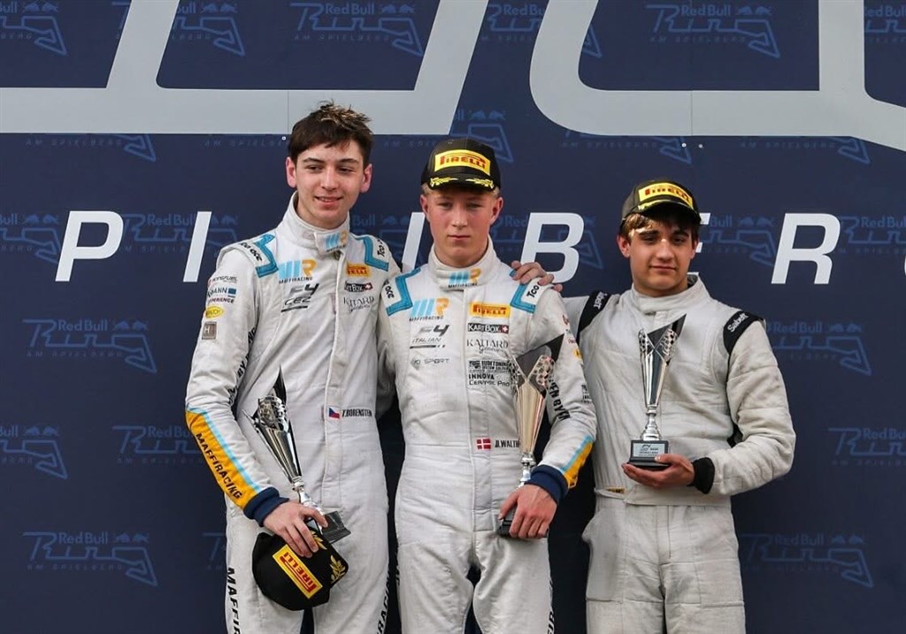 David Walther var flyvende i den første F4 CEZ runde.
(Foto: Walther Racing)